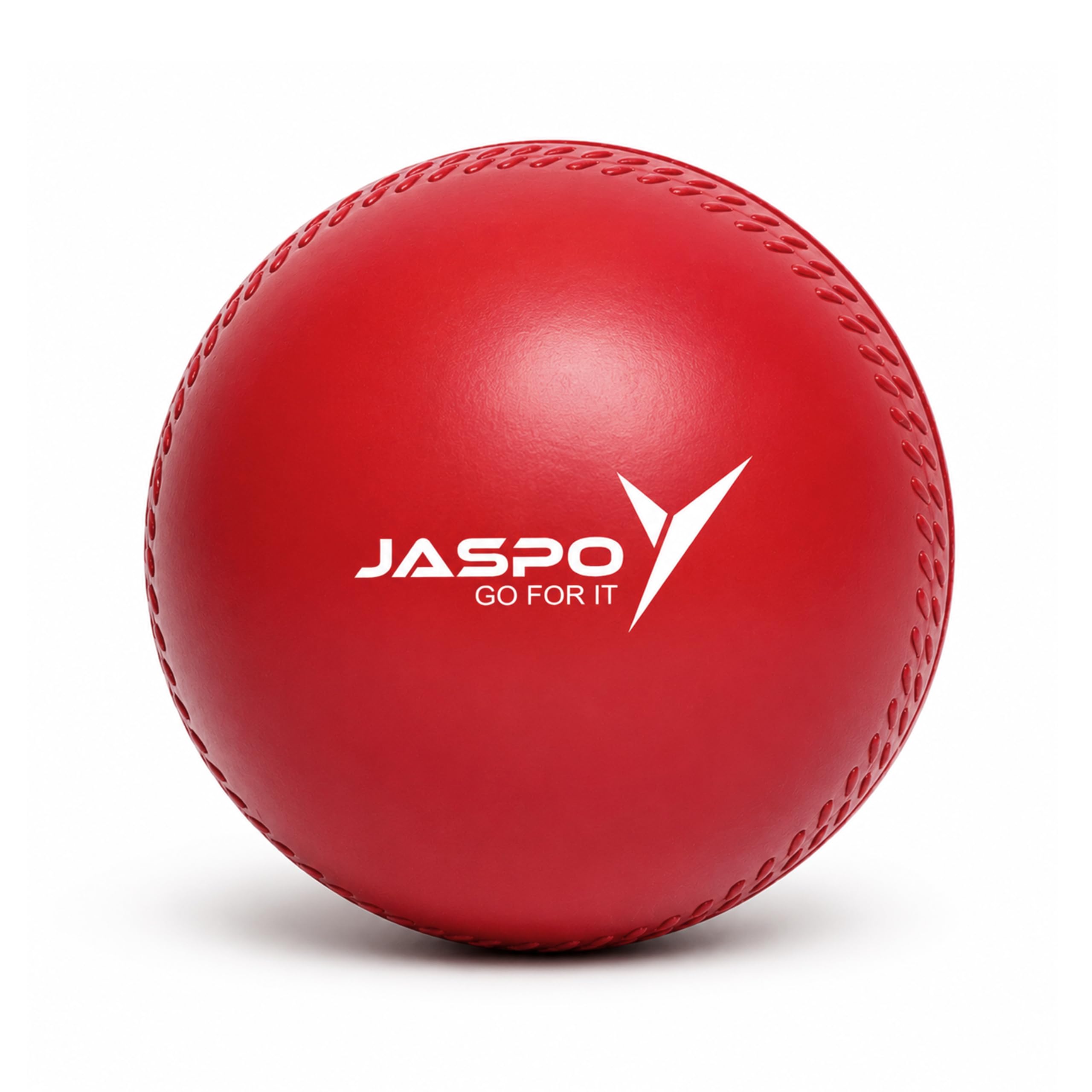 jaspo Hard Shot Cricket Ball | 160gm Heavy Weight | EVA Synthetic Material | All-Weather Training Ball for Consistent Batting & Bounce Drills | Ideal for Beginners, Intermediate & Advanced Players-image-6