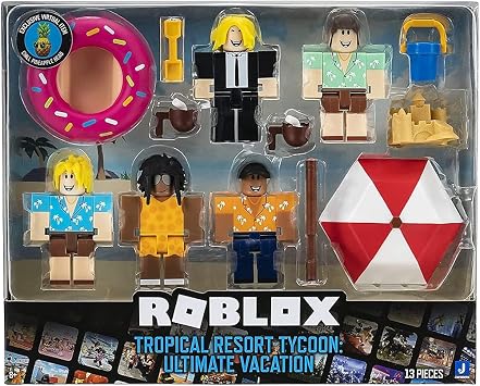 Roblox Action Collection Tropical Resort Tycoon Ultimate Vacation Multipack Roblox Action Collection Tropical Resort Tycoon