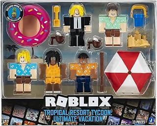 Action Collection - Tropical Resort Tycoon: Ultimate Vacation Five Figure Pack [Includes Exclusive Virtual Code]