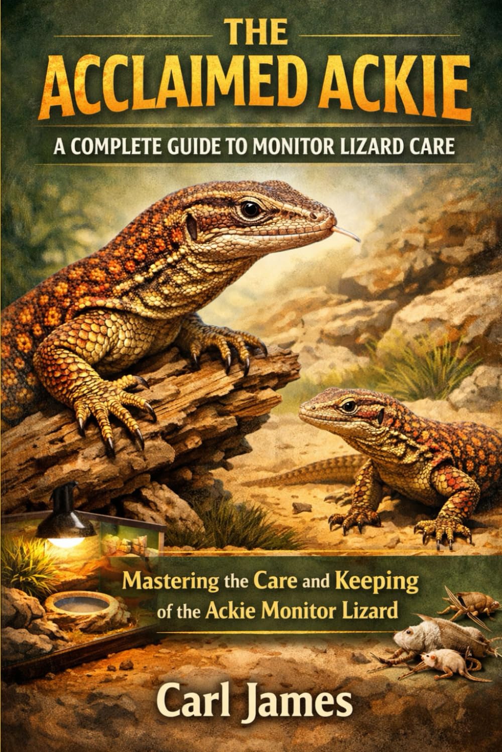 THE ACCLAIMED ACKIE: A COMPLETE GUIDE TO MONITOR LIZARD CARE: Mastering the Care and Keeping of the Ackie Monitor Lizard