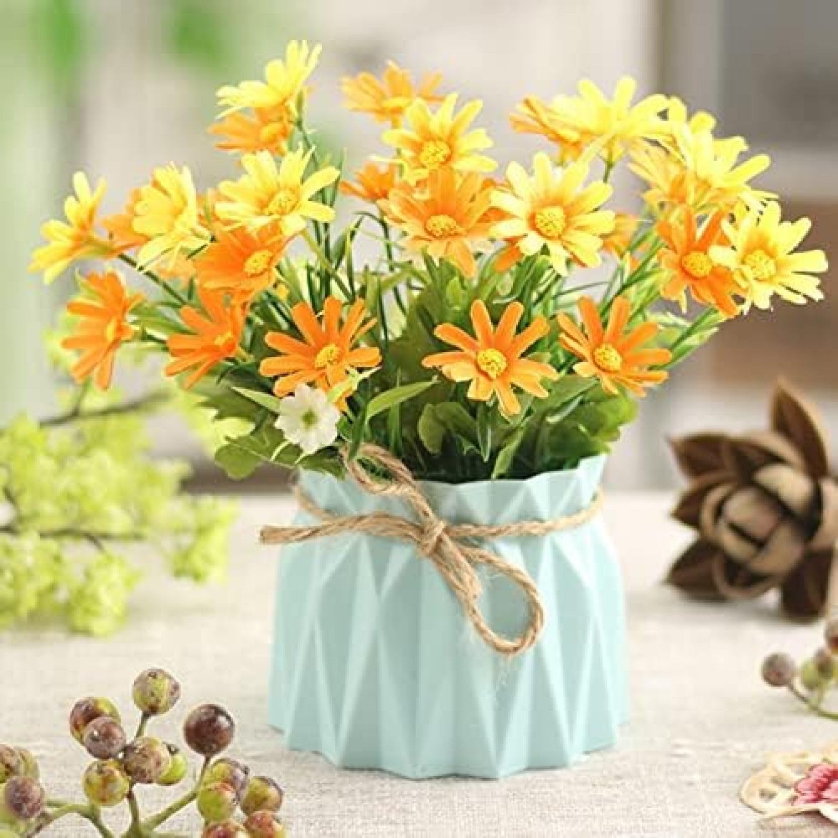 Amazon｜造花 枯れない花 アートフラワー フェイクフラワー インテリア