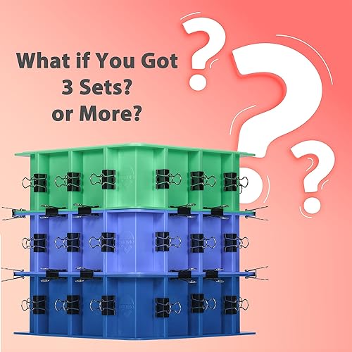 Miniatura 9 de BBDINO Kit de carcasa de molde ajustable para fabricación de moldes de silicona  2 juegos de caja de fácil desmoldeo  Combinación libre y nivelable