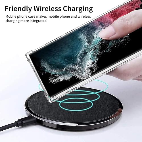 Miniatura 6 de KYNWOGA Funda para Galaxy S22 Ultra con plantas de cactus con flores, funda para teléfono para mujeres y niñas con parachoques de TPU funda