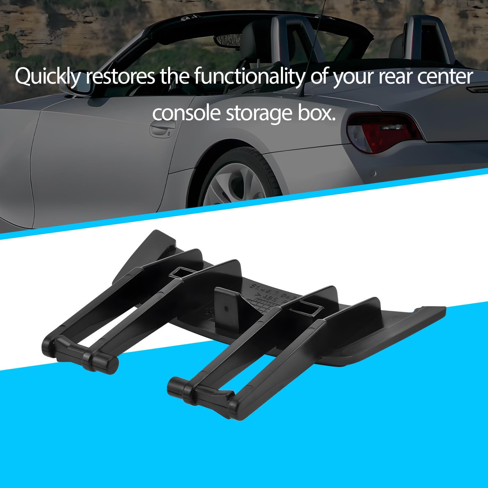 Amazon.com: Rear Center Console Storage Box Switch Handle