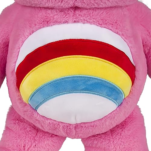 Miniatura 4 de Care Bears 22066 - Oso animador de peluche jumbo de 24 pulgadas, lindo juguete de peluche coleccionable, oso de peluche gigante, juguetes de peluche