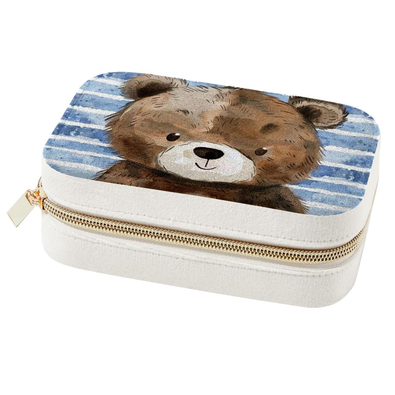 Boîte de rangement pour bijoux évitant les nœuds de colliers en voyage