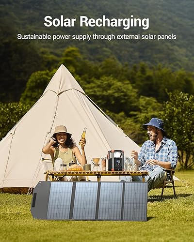 Miniatura 5 de BLAVOR Estación de energía portátil, generador para exteriores de 236.8 Wh64,000 mAh, generador pequeño de carga rápida bidireccional USB C de 100