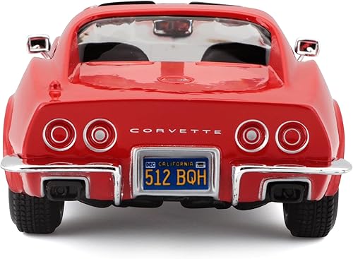 Miniatura 6 de Maisto Modelo compatible con Chevrolet Corvette 1970 RED 1:24 DIECAST MI31202R