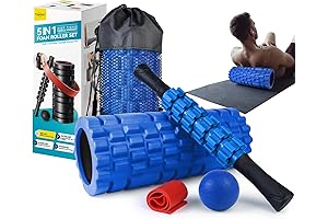 5 IN 1 Foam Roller Set for Deep Tissue Massage