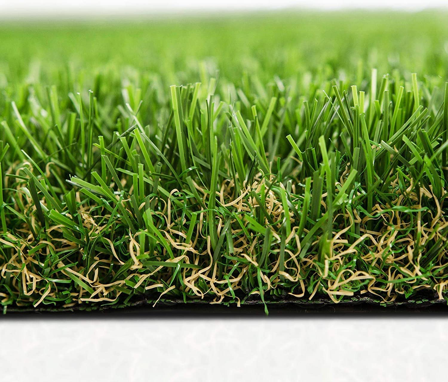 Césped artificial Nantes | Alfombra de césped | Césped enrollado | Altura del pelo: 35 mm | Robusto y resistente a los rayos UV | Césped para balcón, terraza y jardín (100 x 800 cm)
