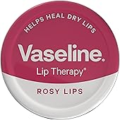 Vaseline Lip Therapy Rosy Lips made with 3x purified petroleum jelly Lip Balm Tin for dry lips 20 g