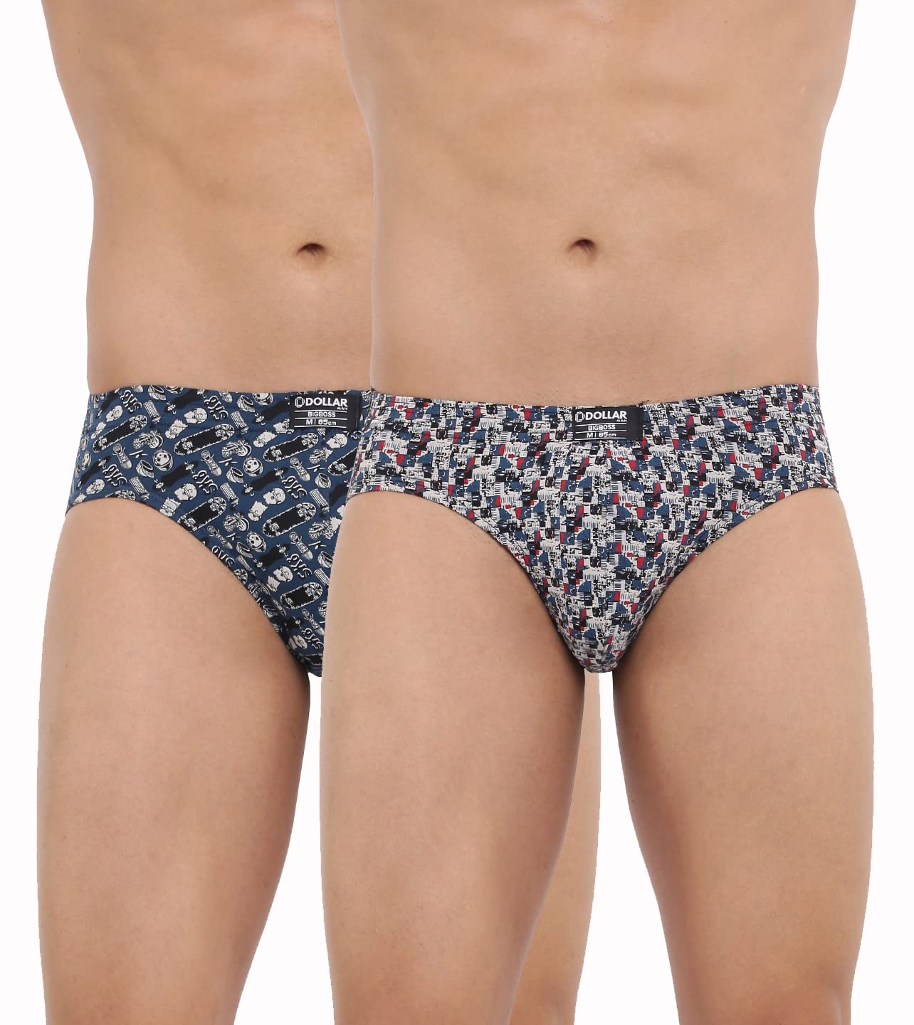 dollar bigboss Men's Cotton Modern Regular Graphic Brief-picture-22