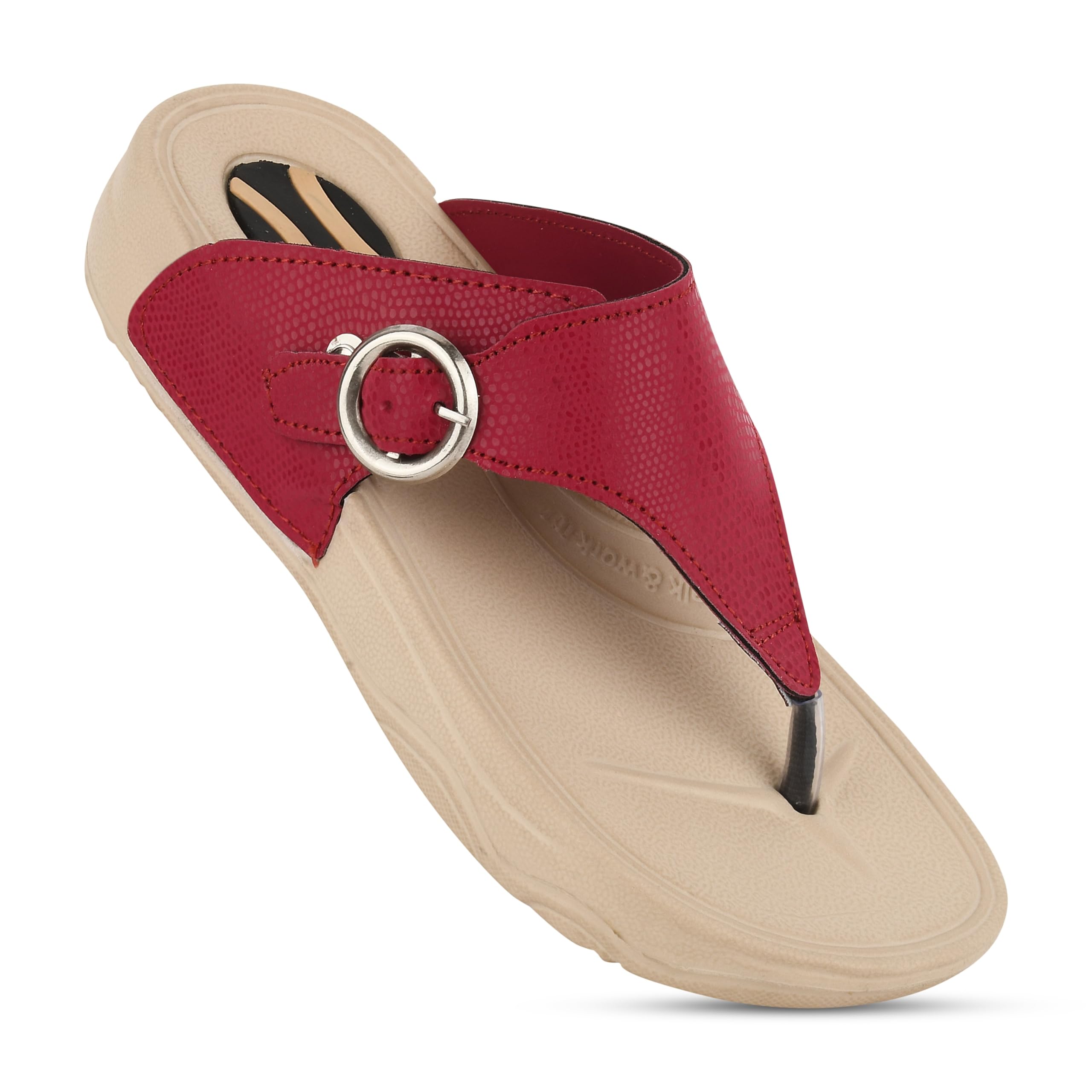 TRZ LIGHT WEIGHT SLIPPER BUCKLE 2302 MAROON-5 (B0D4DWL9W3) Amazon Price History, Amazon Price Tracker