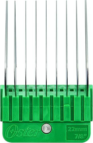 Miniatura 8 de Oster Kit de peine guía de cortadora de mascotas de acero inoxidable de 10 piezas (078936-100-000)