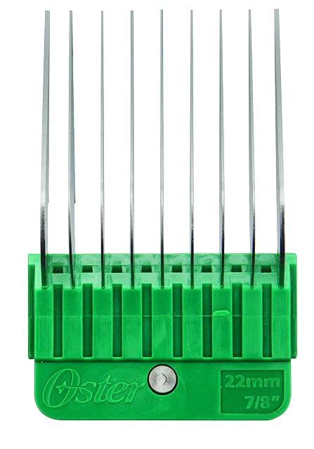 Foto 8 de 8 de Oster 10 piezas de acero inoxidable Pet Clipper guía Kit de peine (078936-100-000)