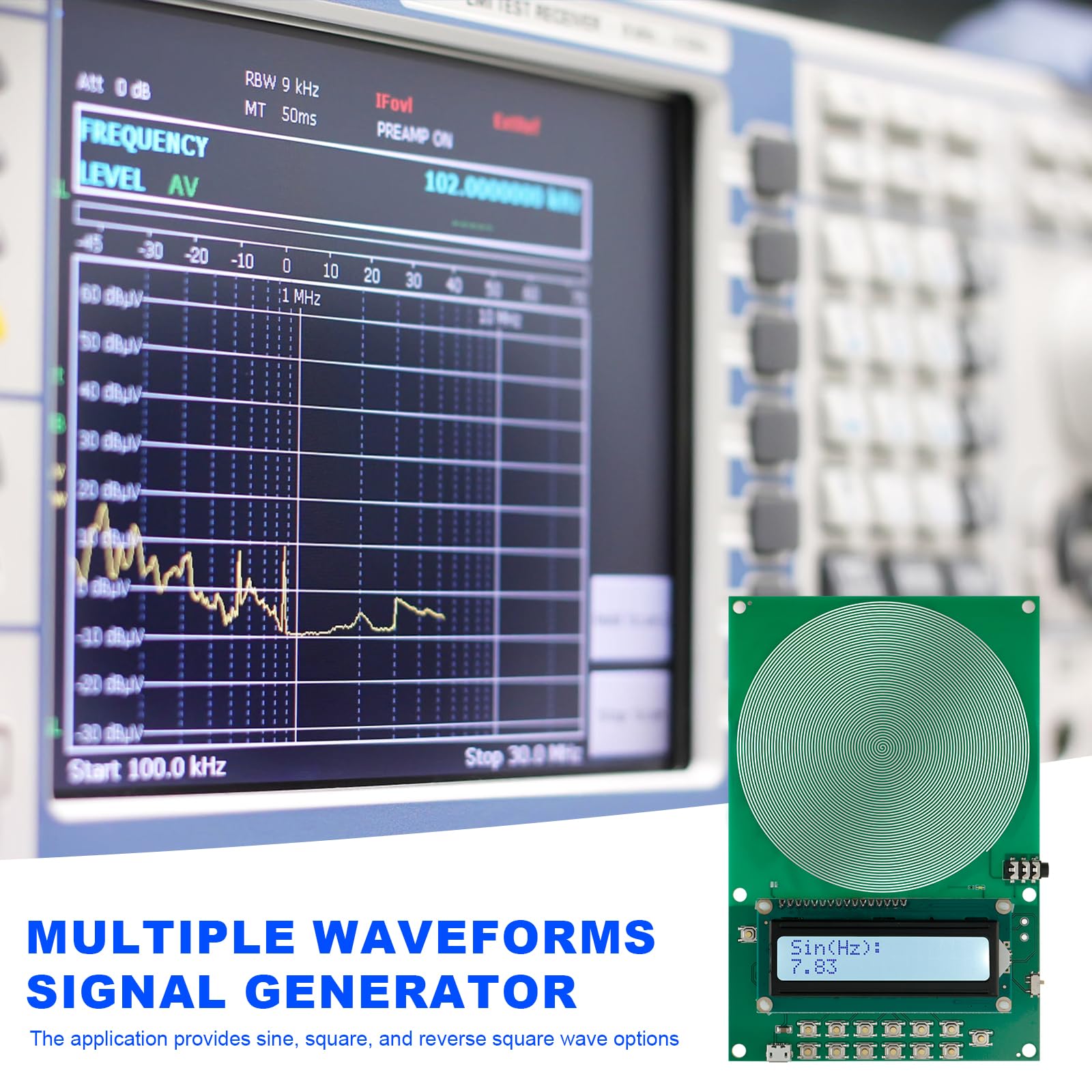 Schumann-Wellengenerator 7,83 Hz - Portable Frequenzmaschine Für Entspannung & Wohlbefinden