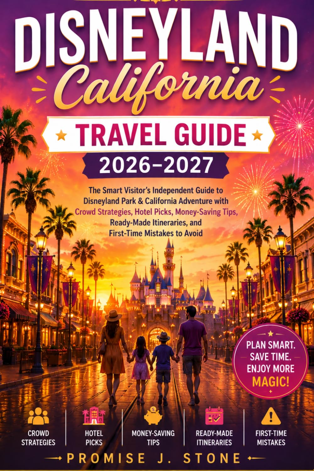 Disneyland California Travel Guide 2026–2027: The Smart Visitor’s Independent Guide to Disneyland Park & California Adventure with Crowd Strategies, ... Itineraries, and First-Time Mistakes to Avoid