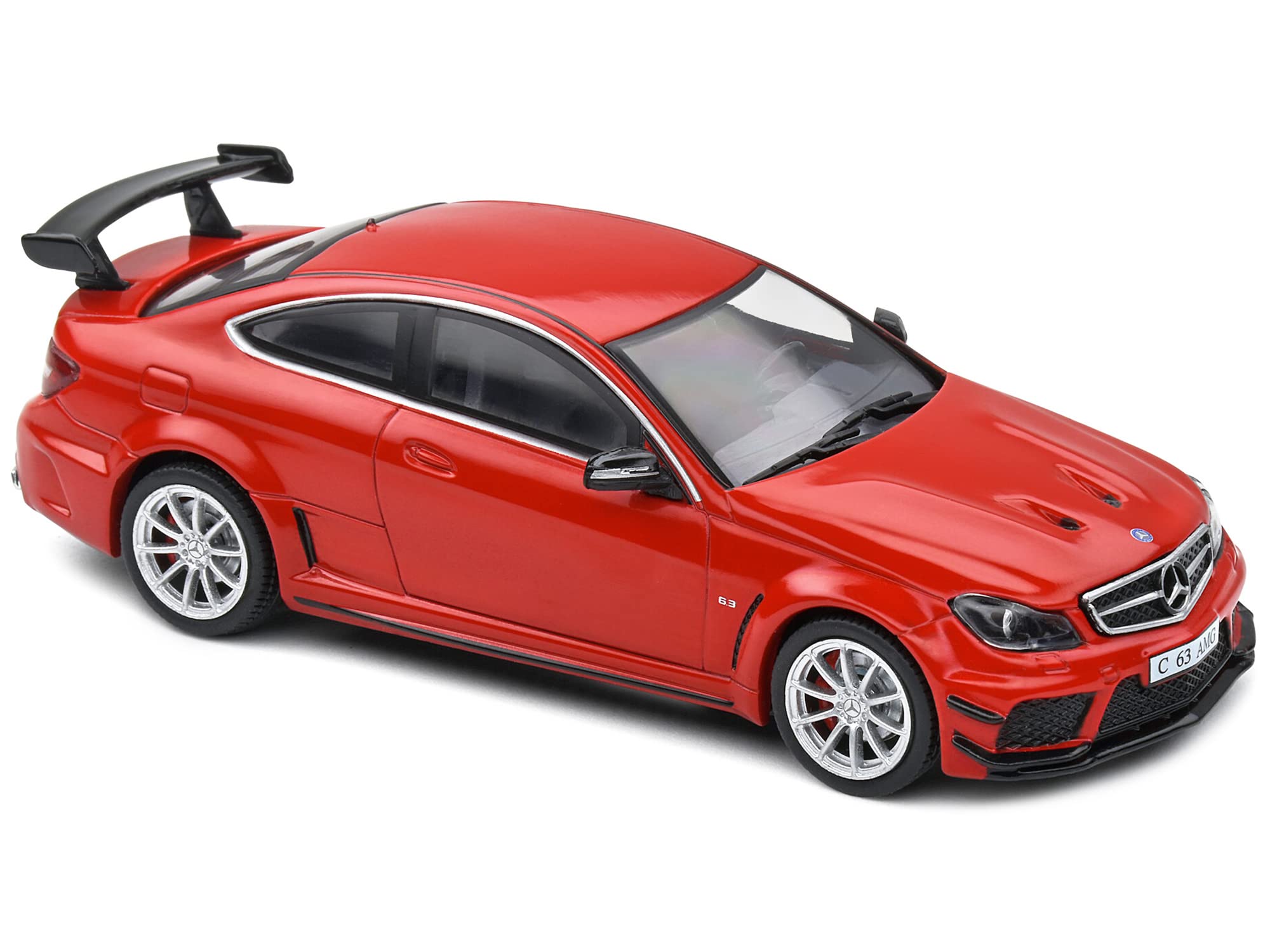 Amazon.com: 2012 MB C63 AMG Black Series Fire Opal Red 1/43