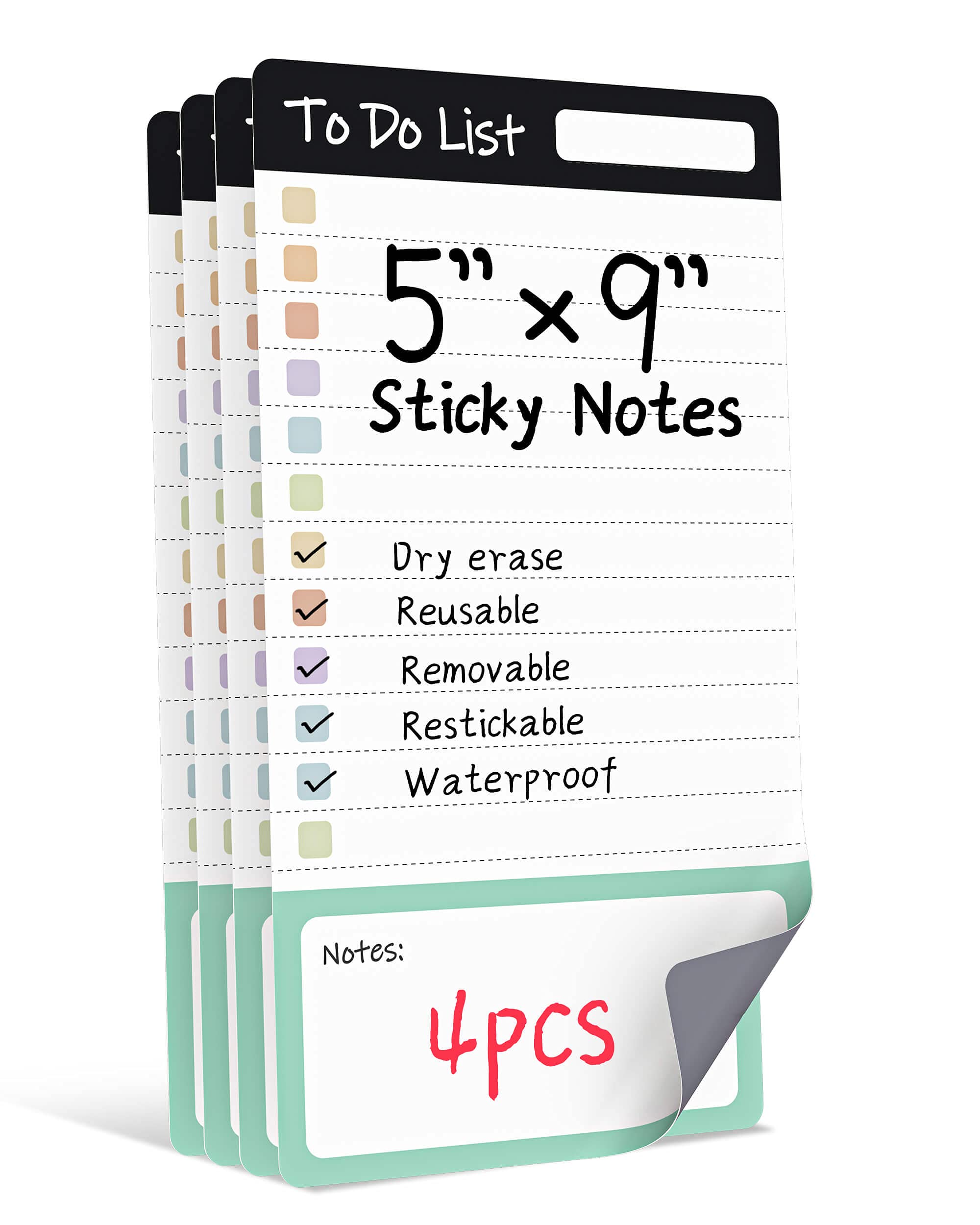buy-mehaving-dry-erase-to-do-list-sticky-notes-4pcs-premium-daily