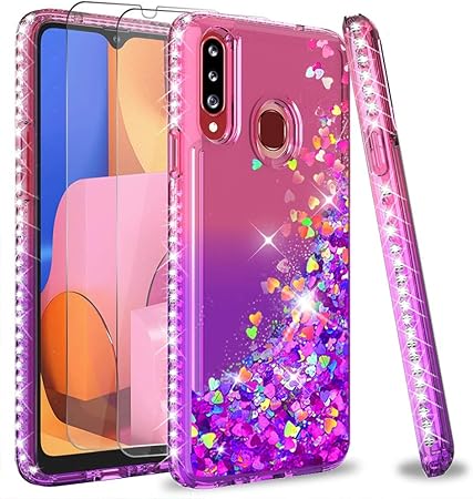 Capa para Galaxy A20S (não serve para Galaxy A20/A20E), capa para Samsung  Galaxy A20S para