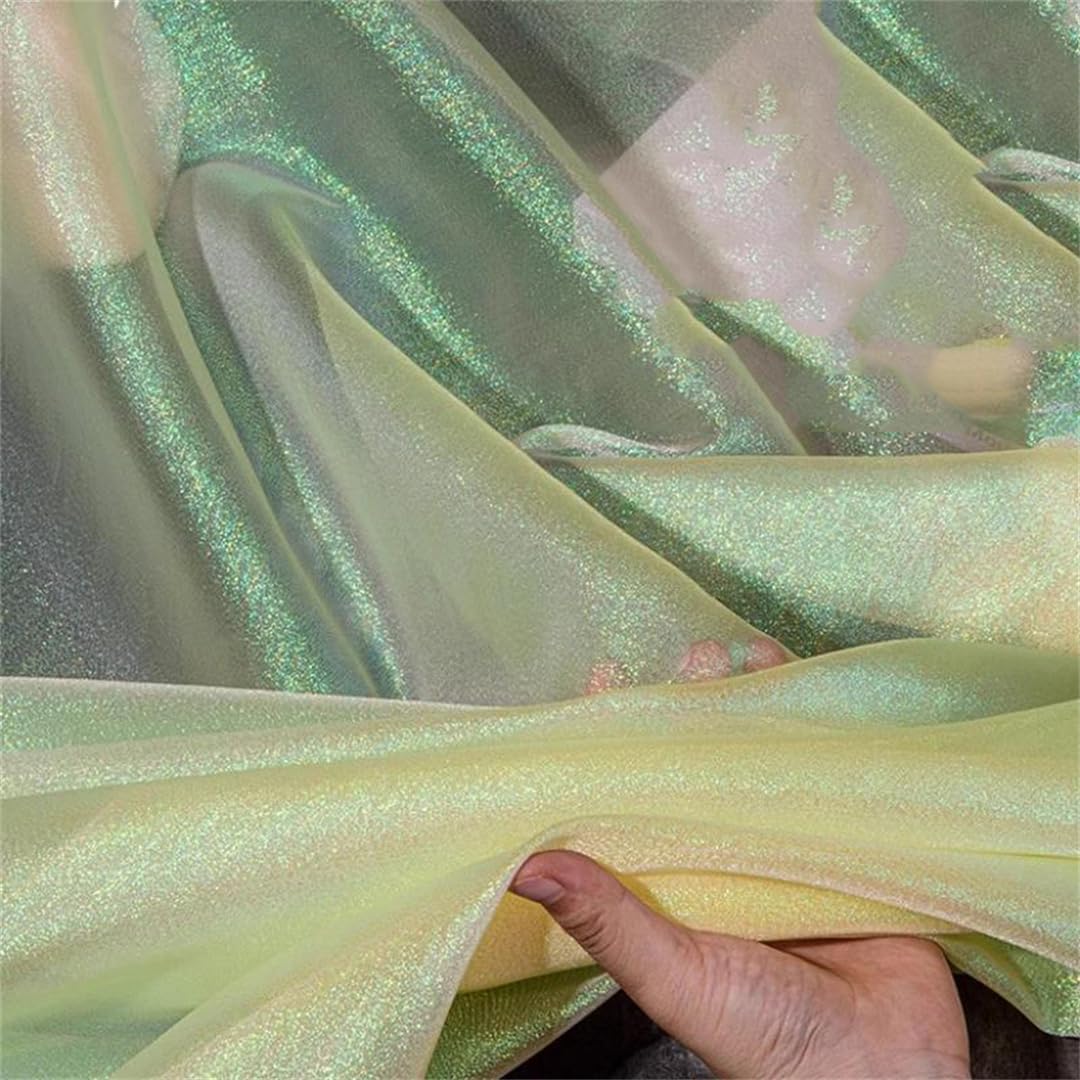 Organza Fabric， Organza Fabric for Sewing, Multicolor, 150cm x 100cm(7)