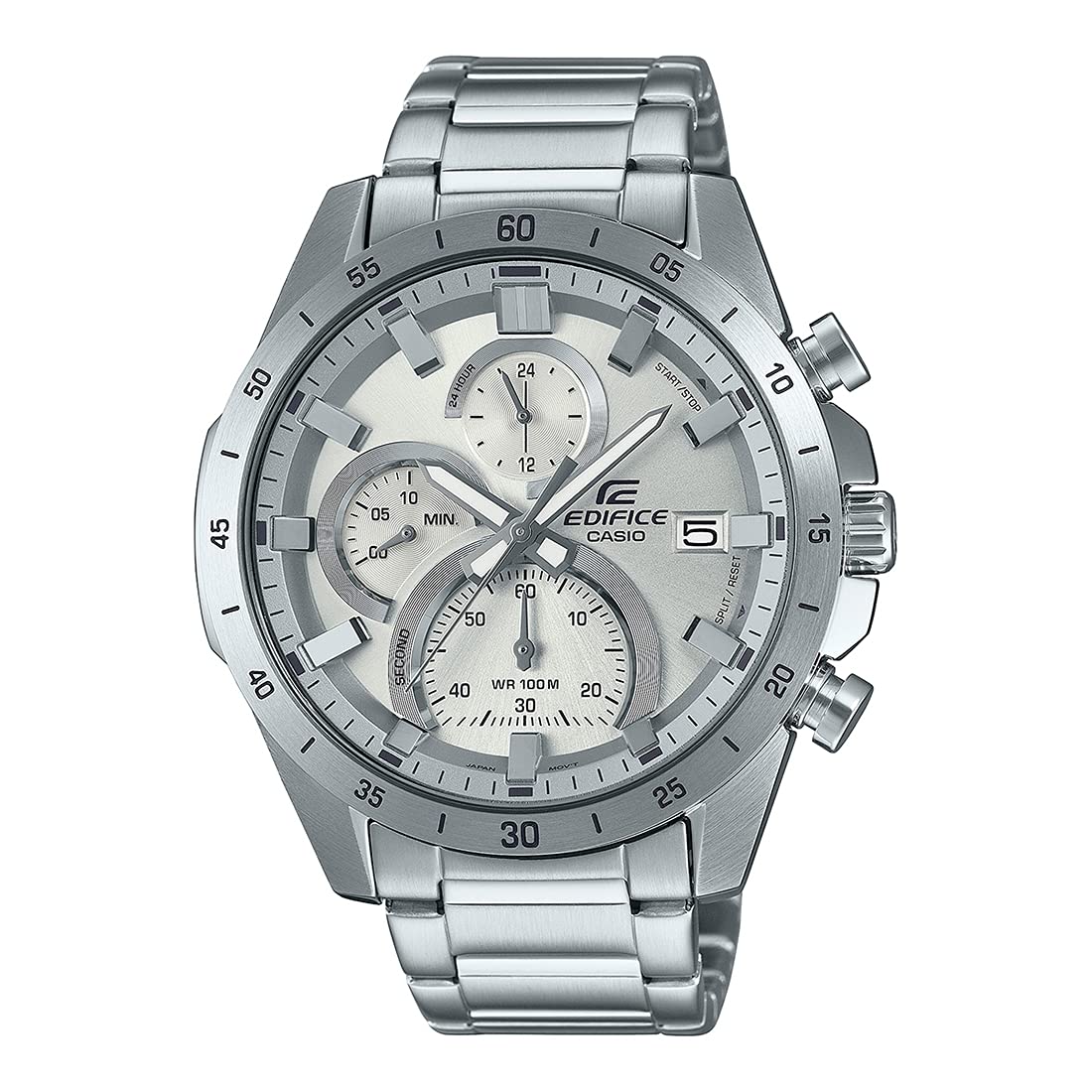 Casio Edifice Chronograph Analog White Dial Mens Watch - EFR-571MD-8AVUDF (ED516) (B097954TDK) Amazon Price History, Amazon Price Tracker