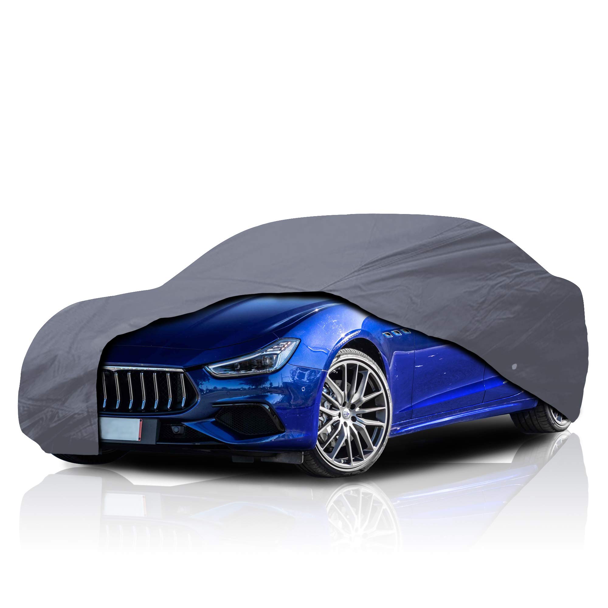 Car Cover for Ford Thunderbird 2002-2005 Convertible Coupe 2-Door / 5 Layer Semi Custom Fit Full Coverage Heavy Duty All Weather Protection Breathable Dust Wind Shield