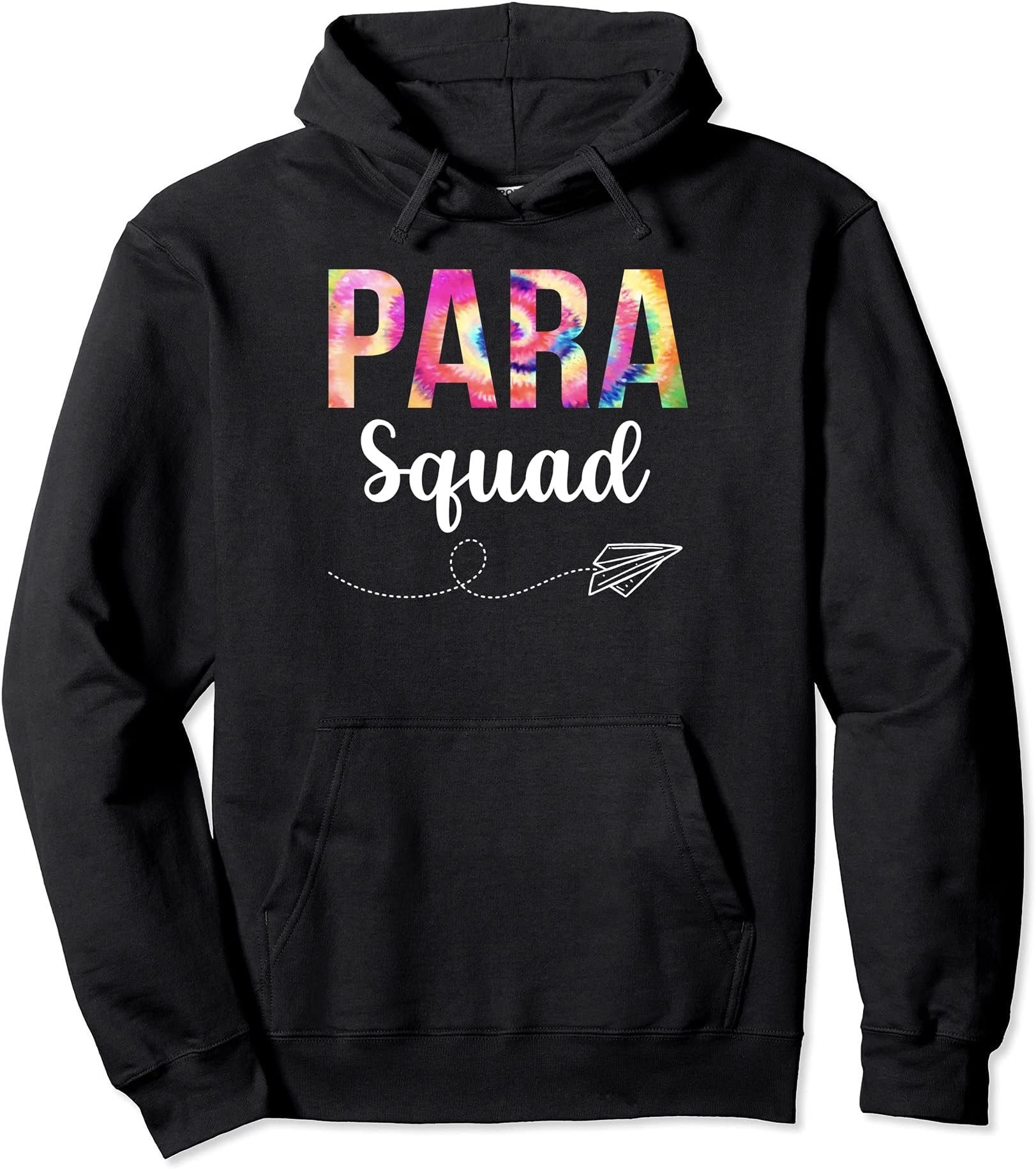 xqbD Paraprofessional Grade Squad Students Back To school Pullover Hoodie