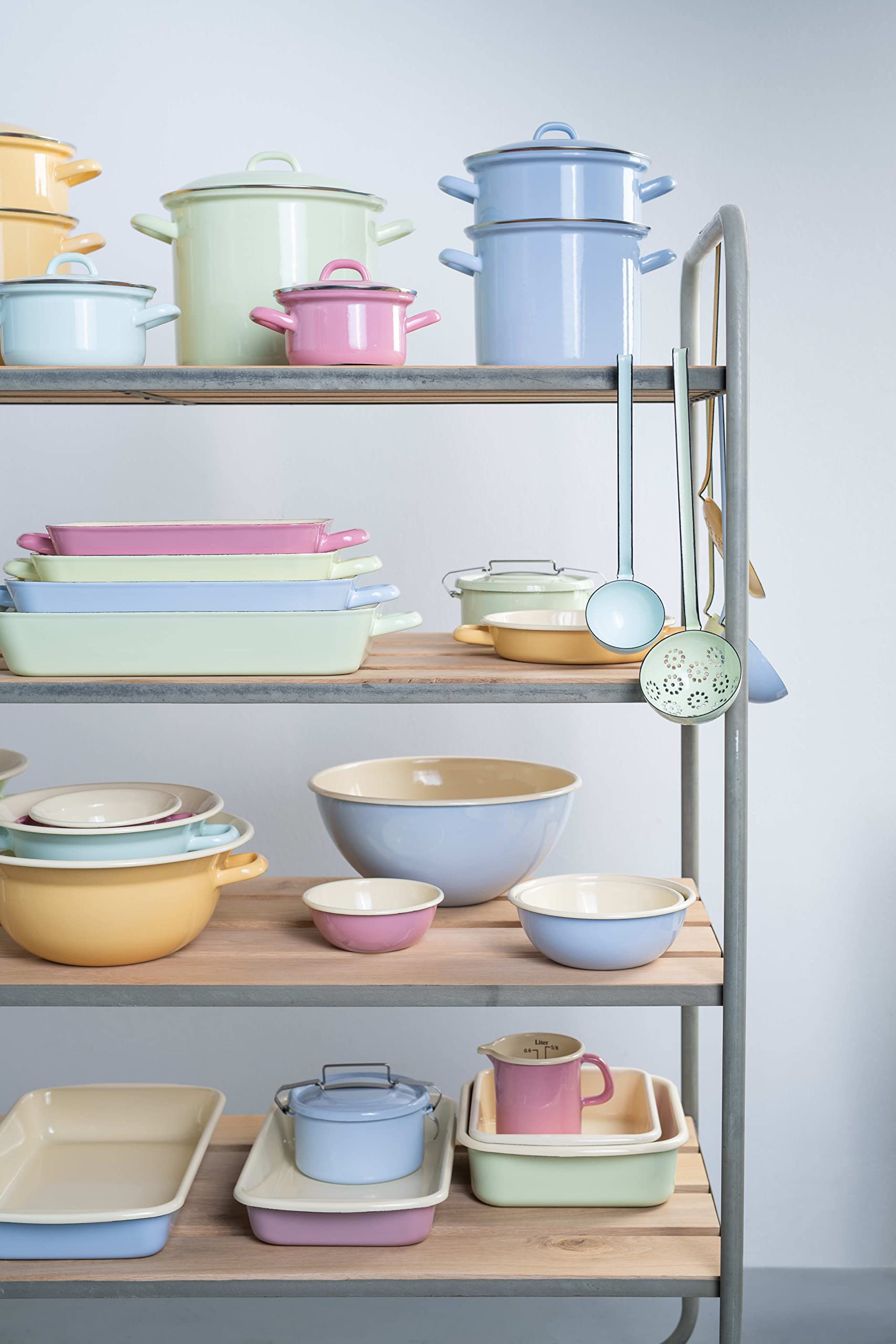 Lot de 5 cuillères à sauce - 7, 8, 9 et 12 cm - Multicolore