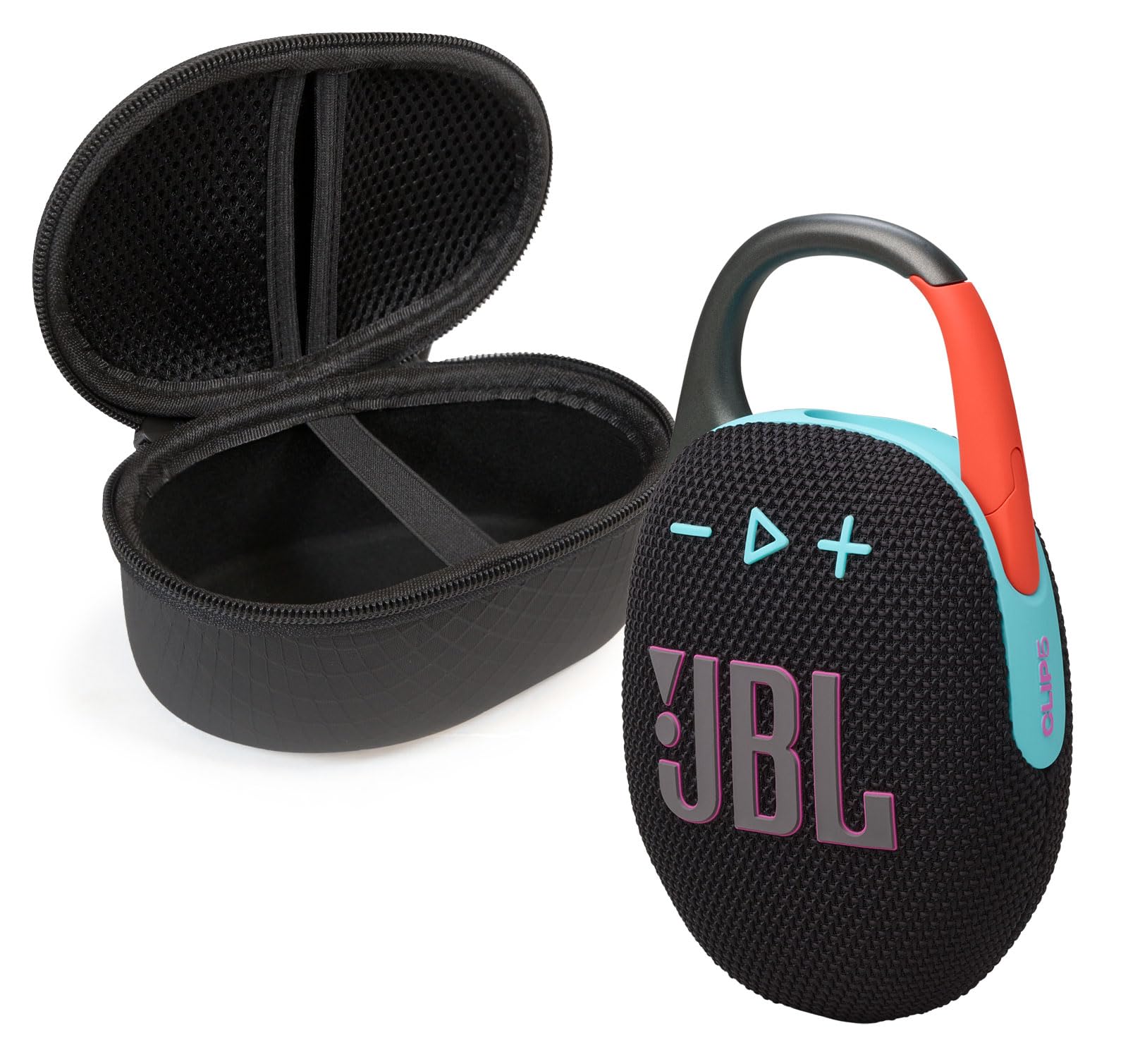 Amazon.com: JBL Clip 5 Bluetooth Speaker and divvi! Protective