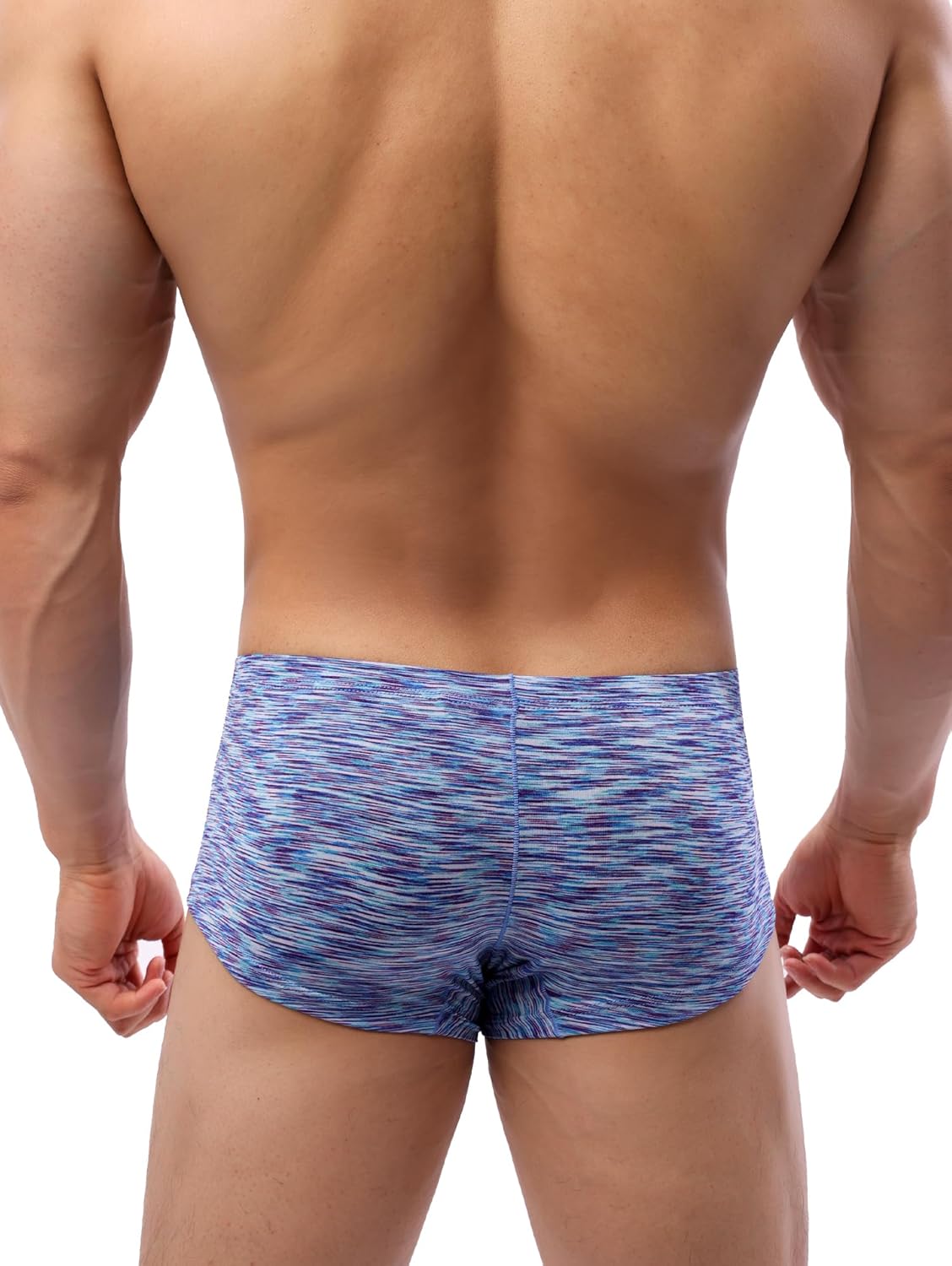 Mens Active Trunks Underwear Polyester Boxer Briefs Short Leg Comfortable - Image 8