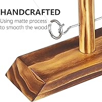 Vista 3 de Ring Toss Games for Adults, Fast-Paced Interactive Toss Games with Shot Ladder Bundle, Outdoor Indoor Handmade Wooden Hook and Ring Game for Bars