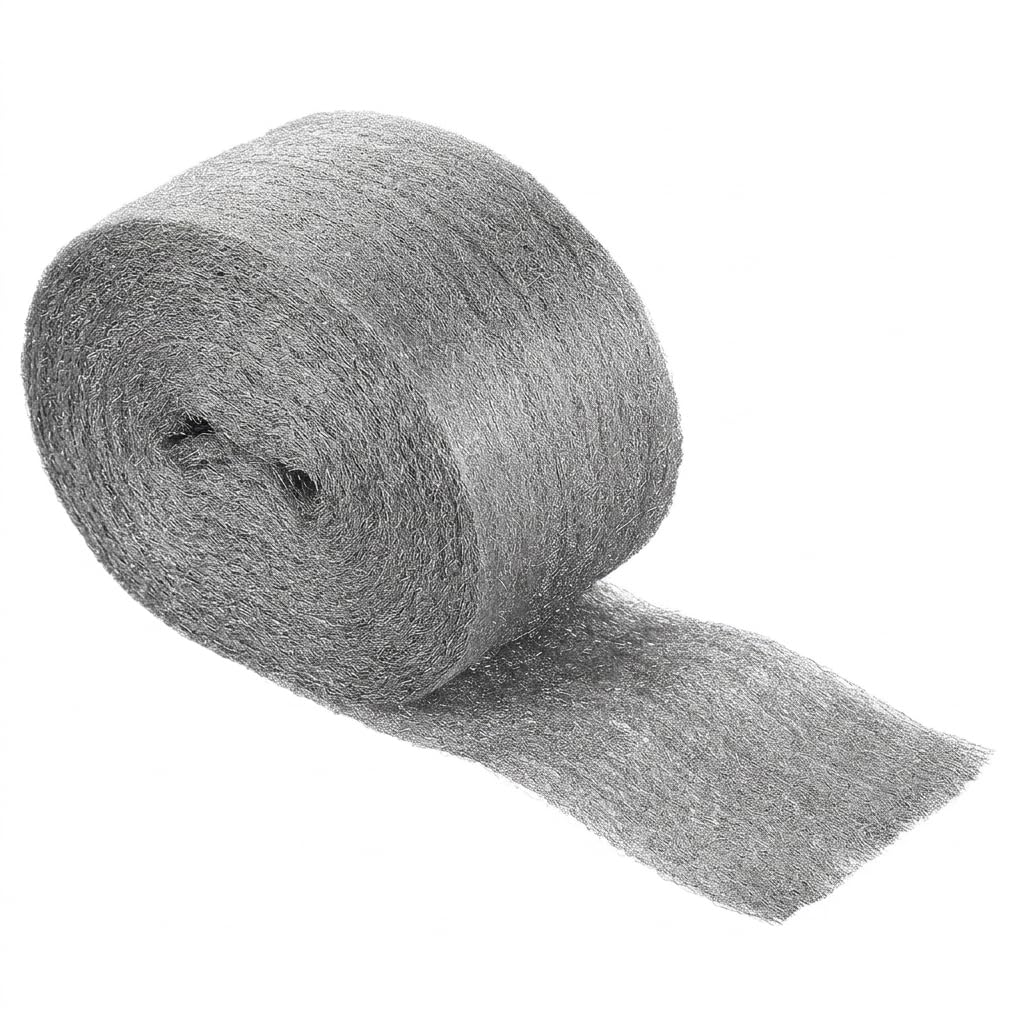 3M Wire Wool Mice Blocker,0000 Steel Wool for Polishing and Cleaning,Fine Wire Mesh Rodent Control Gap Hole Filler for Kitchen Garage Garden Attic, 3m x 7.5cm