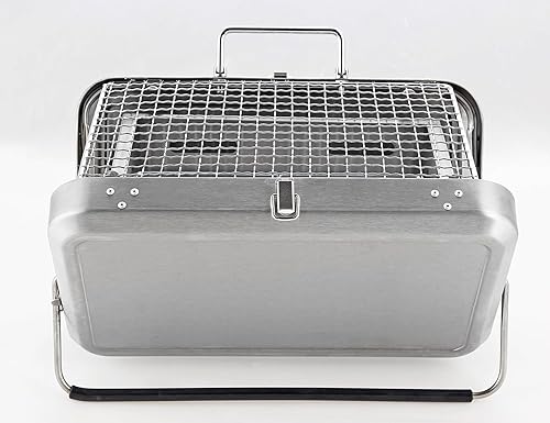 COWEKAI Mini parrilla de carbón, mochila portátil de acero inoxidable, parrilla plegable de barbacoa para patio pequeño y patio trasero, accesorios disponible en Yaxa Colombia