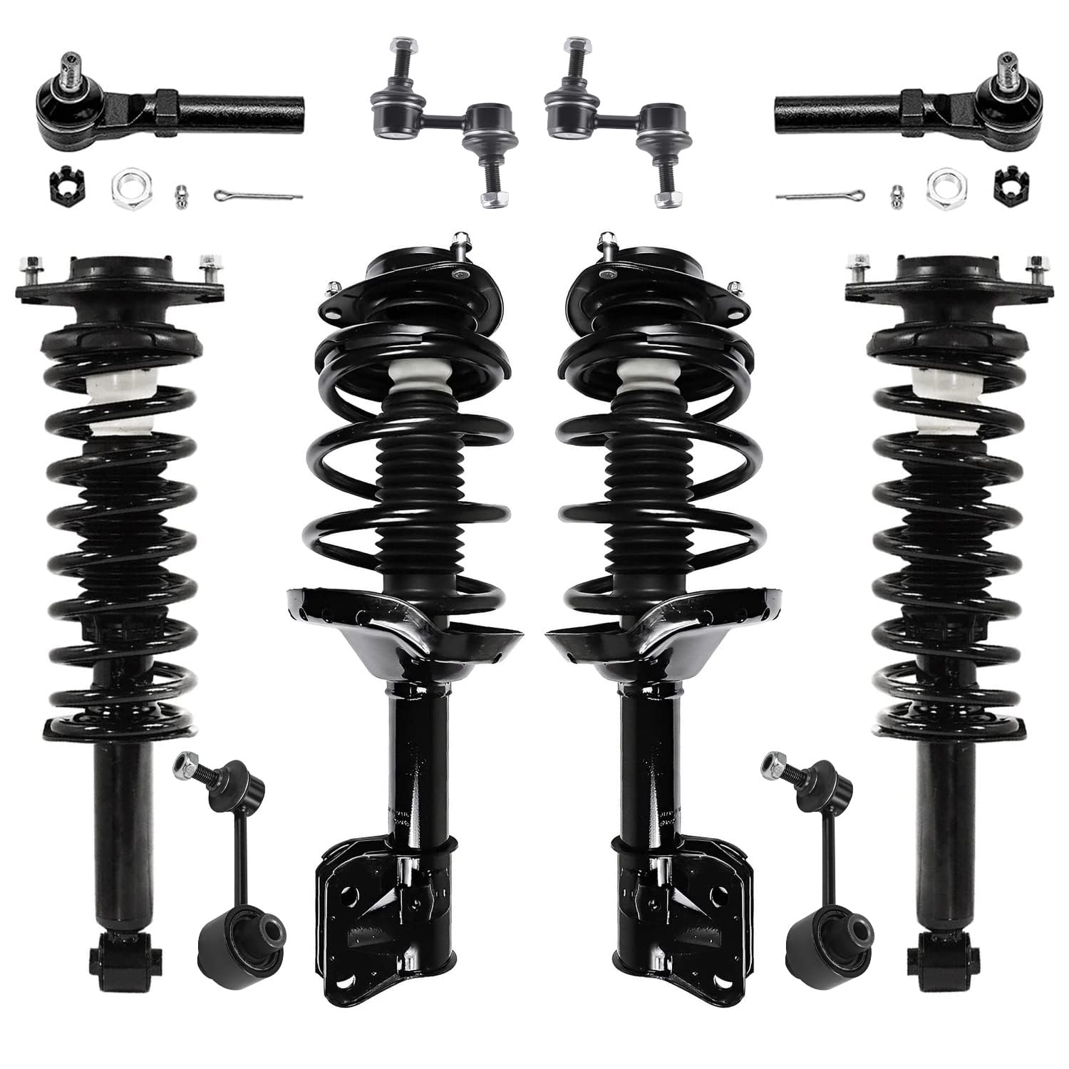 Detroit Axle - 10pc Suspension Kit for 2009-2013 Subaru Forester