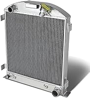 Vista 8 de DNA Motoring RA-CAMARO68-3 Aluminio Racing Radiador, Metálico