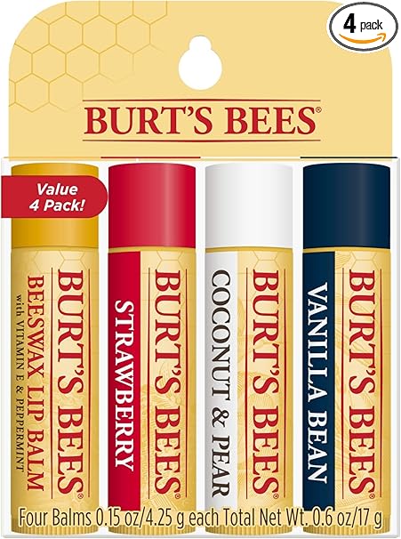Amazon Co Jp Burt S Bees リップバーム ベストオブバーツ 人気フレーバー4本入 保湿 うるおい リップケア ハチミツ ビューティー Amazon Co Jp Burt S Bees リップバーム ベストオブバーツ 人気フレーバー4本入 保湿 うるおい リップケア ハチミツ ビューティー