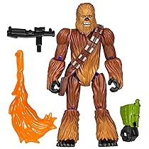 Star Wars Hasbro MixMashers, Chewbecca, action figure e accessori personalizzabili da mischiare e abbinare