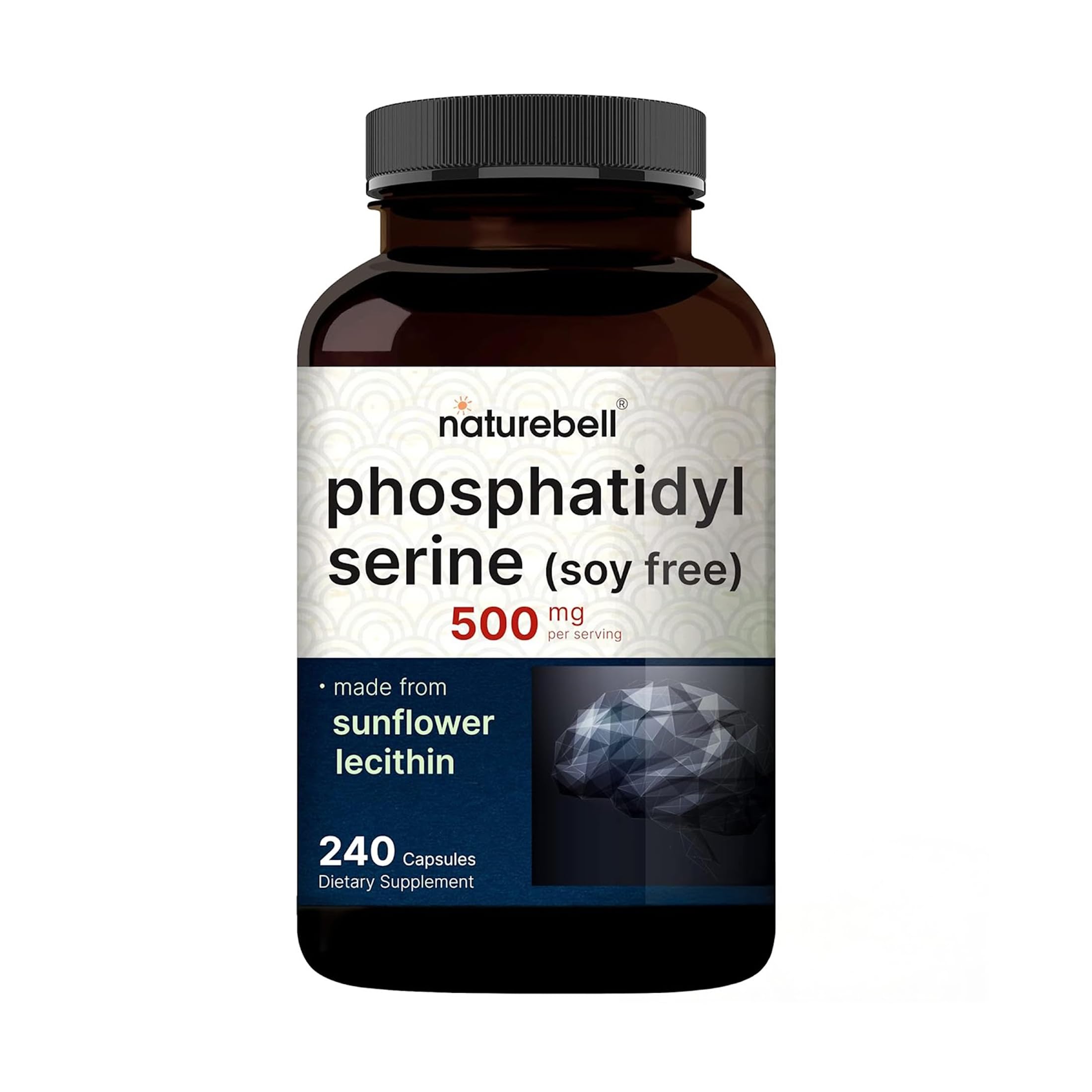 Amazon.com: NatureBell Phosphatidylserine 500mg - 240 Capsules