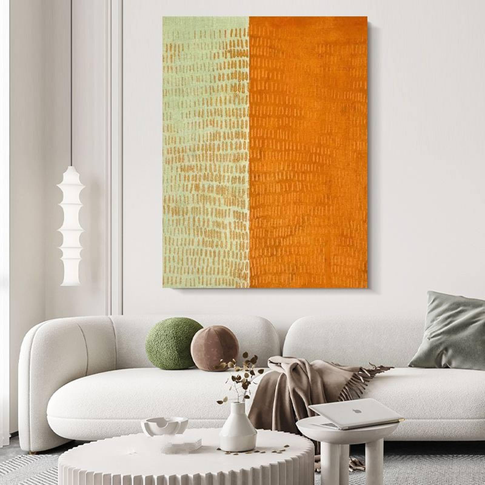 Peinture à l'huile sur toile peinte à la main tableau abstrait grand format luxe