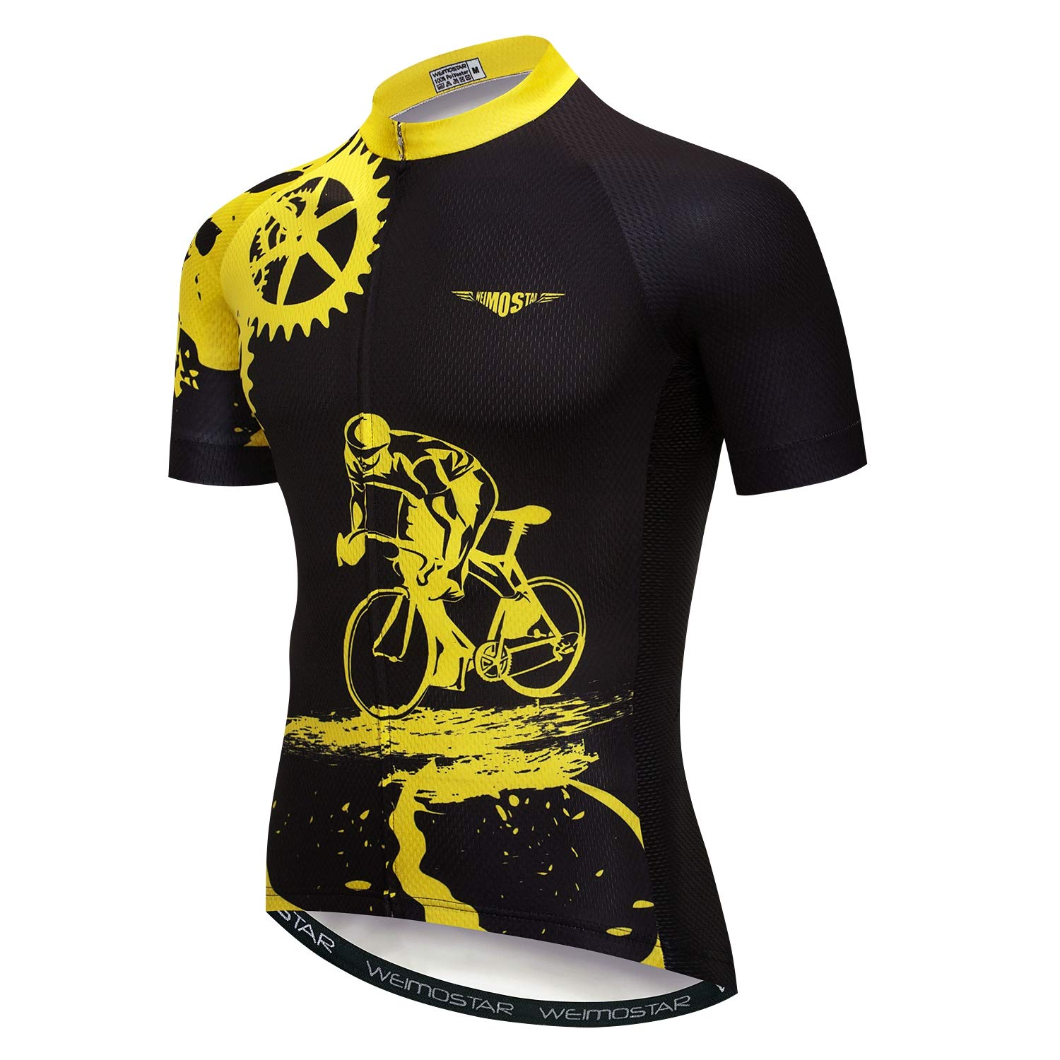 Fahrradtrikot Herren Fahrradtrikot MTB Fahrrad Sommer Kurzarm Radfahren Shirt Tops