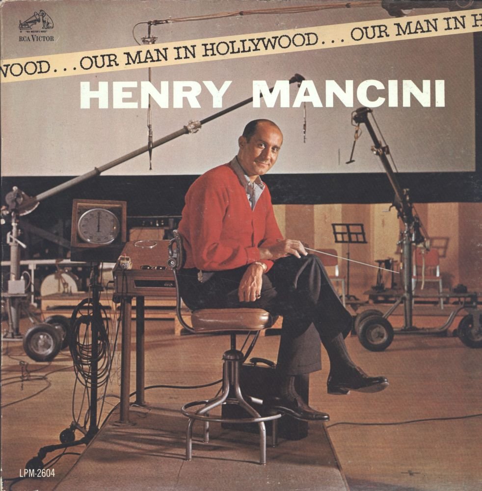 OUR MAN IN HOLLYWOOD LP (VINYL) UK RCA VICTOR 1963
