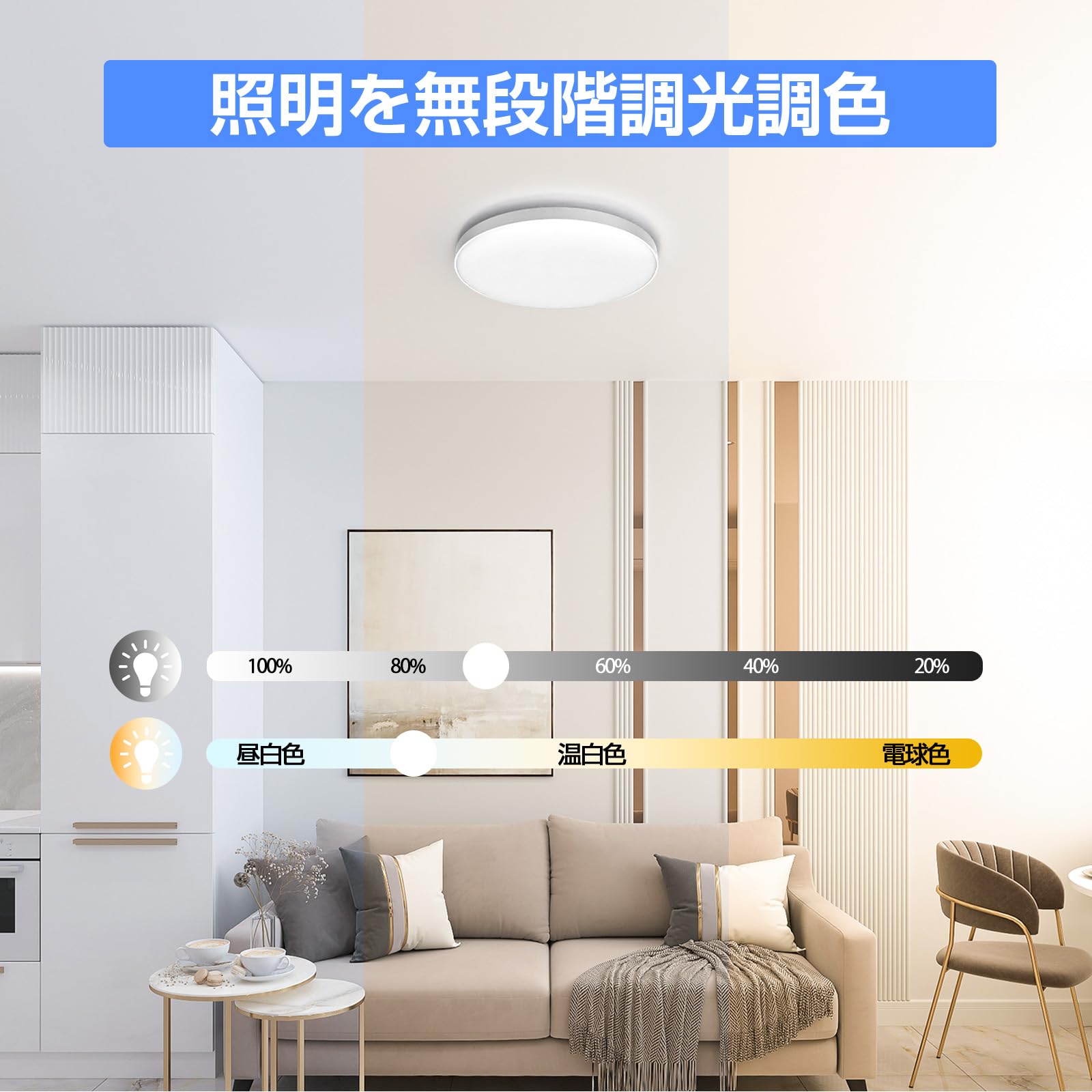 アレクサ対応　6灯シーリングライト Amazon.co.jp : LEDシーリングライト Alexa対応 6畳 調光調色 リモコン