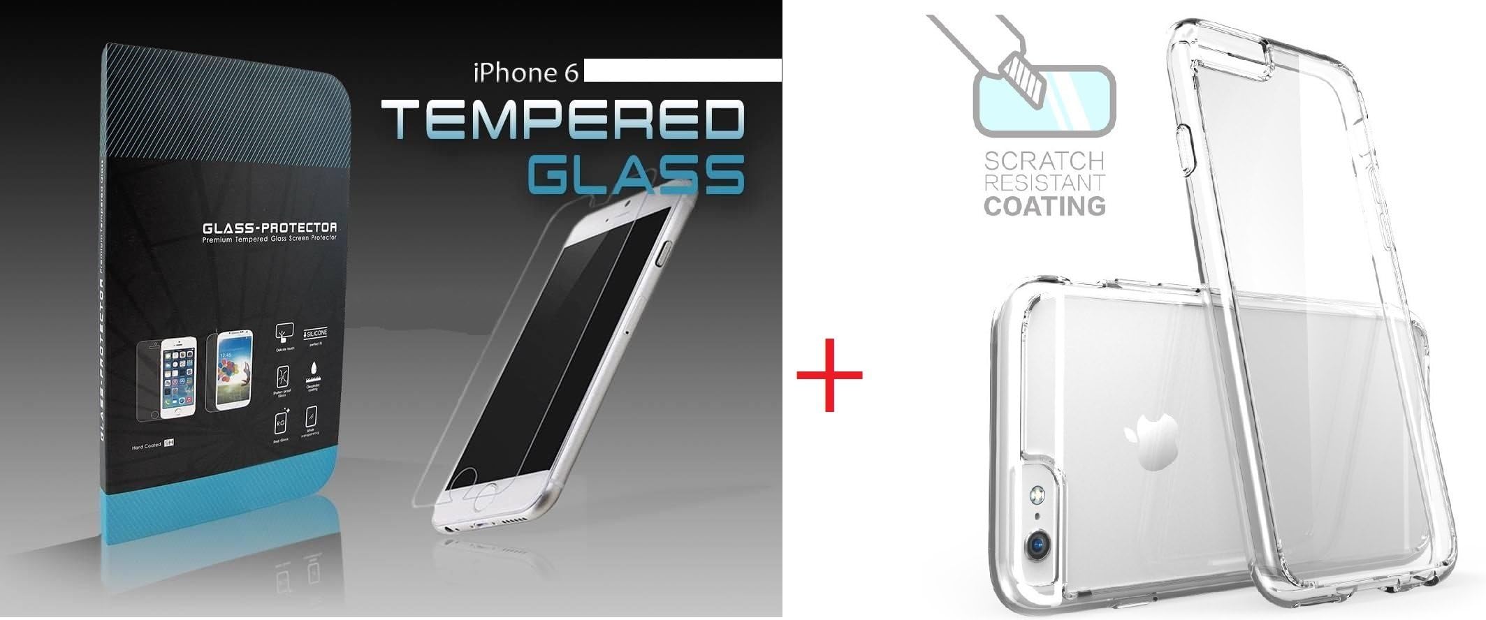 Premium Tempered Glass Screen Protector for Iphone 6 (4.7" Inch) Case
