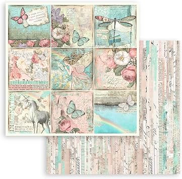 Stamperia Intl Scrapbooking Paper, Multi 10 Count(Pack of 1)