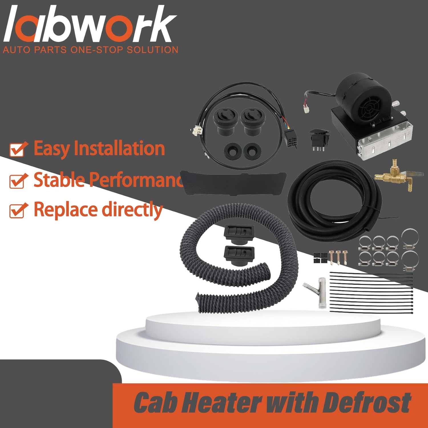 labwork Cab Heater with Defrost Replacement for Polaris Ranger XP 900 2013-2019