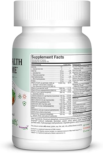 Miniatura 11 de Maxi Health Supreme - Suplemento multivitamínico y mineral de alta potencia - 120 tabletas - Kosher