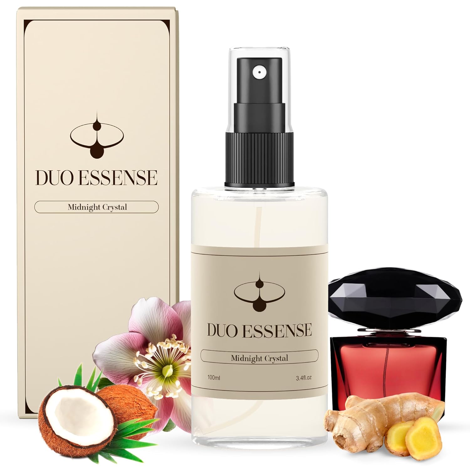 Inspired by Crystal Noir – Midnight Crystal – Perfume For Women – Fragrance 3.4 Fl Oz / 100 ml