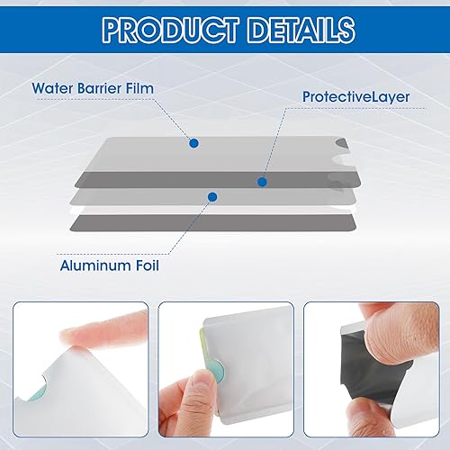 Miniatura 4 de Ouligay 10 fundas RFID para tarjetas de crédito con bloqueo RFID, fundas RFID para tarjetas de crédito, fundas RFID para tarjetas de crédito, fundas