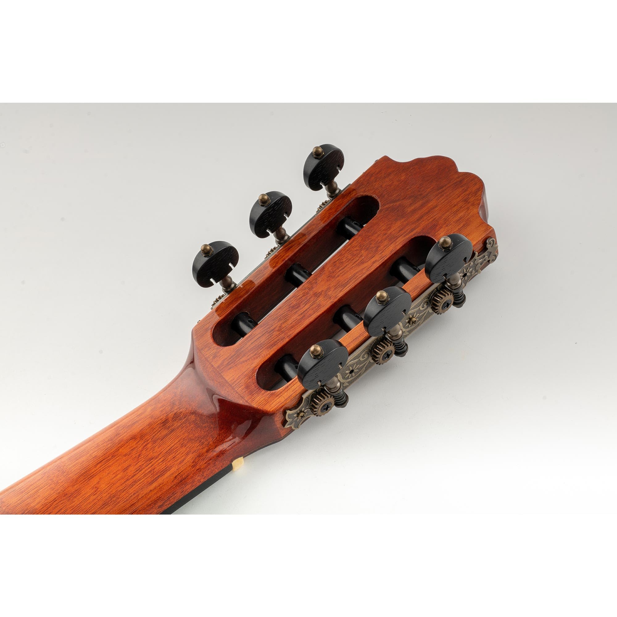 Musiclily Pro 3x3 Estilo Bouchet Clavijas de Afinación Clavijero de Repuesto para Guitarra Clásica, Latón Antiguo